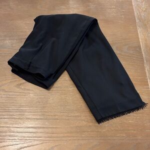 Elegant Black Women's Trousers with beaded hems